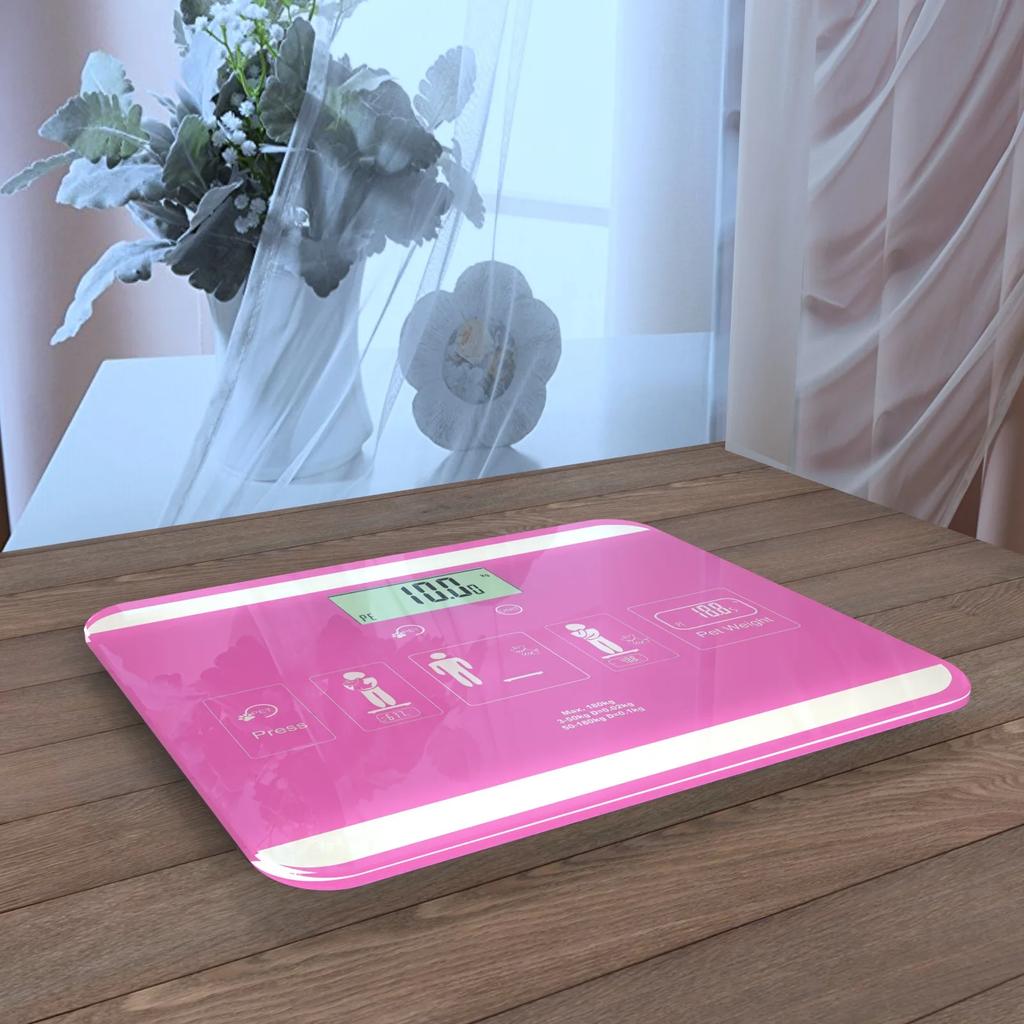 180Kg Pet Scales 20g Durable Electronic Scale for Large Dogs and Cats Switching Between Pet Holding Mode and Body Scale Mode