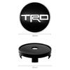 For Toyota YarXP114Pcs For Toyota TRD Corolla Auris Yaris Prius Highlander 60mm 56mm Car Wheel Center Hub Cap Rim Cover Stickers Badge Accessories