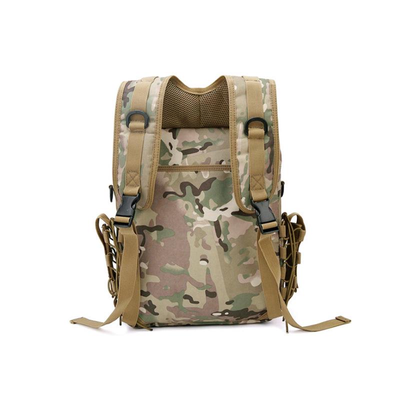 Men's Camouflage Tactical One-Shoulder Bag: Outdoor Sports Backpack for Tablets and Leisure Travel