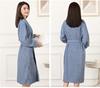 Unisex Cotton Bathrobe: Absorbent Towel Material for Home, Hotel, Spa & Sauna