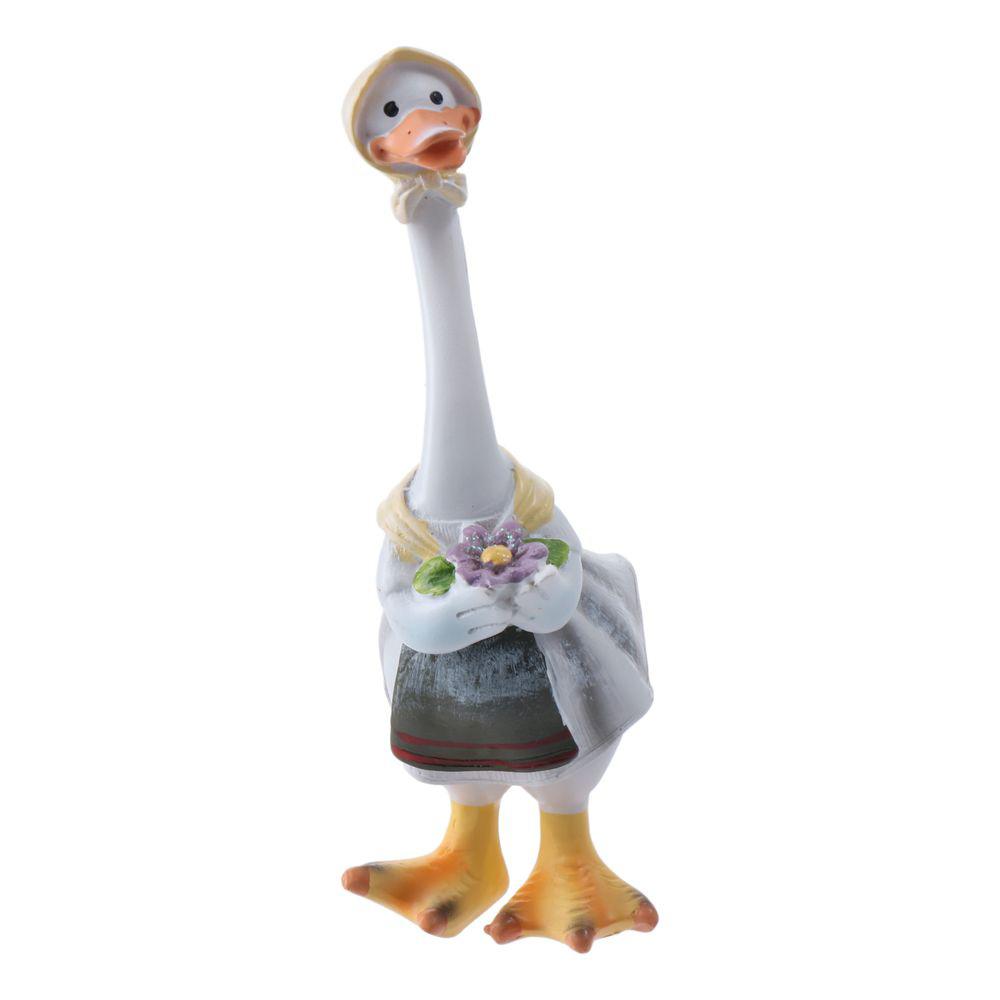 

Утка из смолы, украшение из смолы, уличный двор, креативные украшения, украшения из смолы, украшения для комнаты