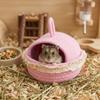 Scratch Resistant Weave Hamster Nest Wear Resistant Hamster Cage Guinea Pig Tunnel  Rest Shelter