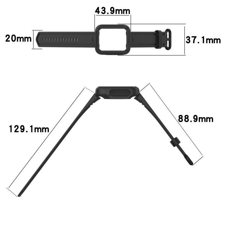 For Xiaomi Redmi Watch 2 Lite Silicone Solid Color Watch Band