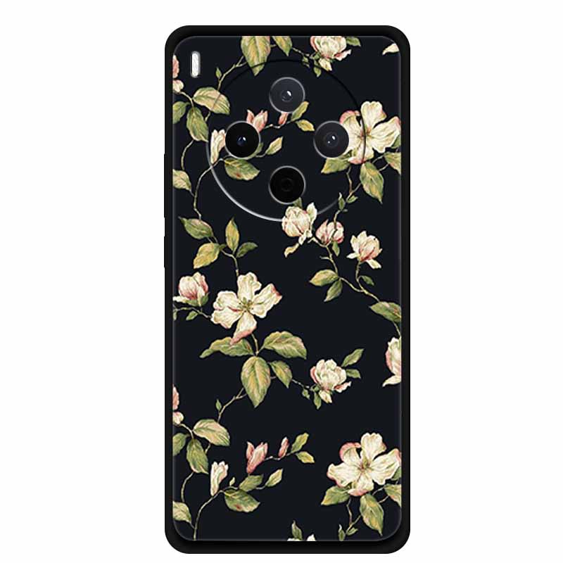 For vivo Y500 Pro 5G Case Flowers Soft Silicone TPU Phone Cases for vivoY500 Pro Shockproof Cool Wolf Animals Protective Cover