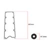 Valley Pan Cover Plate Gasket Seal 12558178 For LS LQ4 LQ9 Buick Cadillac Chevrolet GMC Hummer Pontiac 5.3L 6.0L 5.7L 4.8L