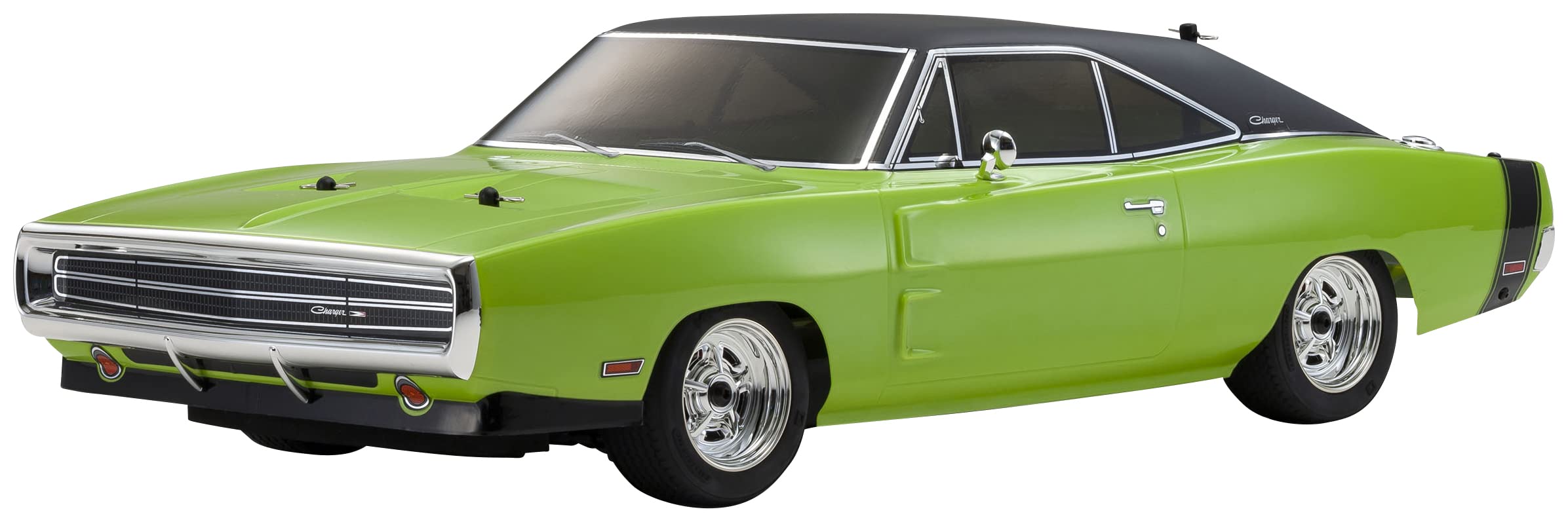 Kyosho EP 4WD Fazer Mk2 FZ02L Readyset 1970 Dodge Charger Sublime 34417T2 1/10 зелёный