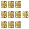 Mini Retro Wooden Box Crafts Dolls Houses with Screws Door Hinges Hardware Cabinet Accessories Jewelry Box Hinges