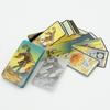 78Pcs Longest Dream Tarot Card Set Divination Tool With Detailed Guidebook Colorful Frame Fortune Telling Cards