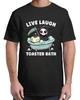 Lustiges Live Laugh Toaster Bad Vintage Erwachsenen S-4XL T-Shirt