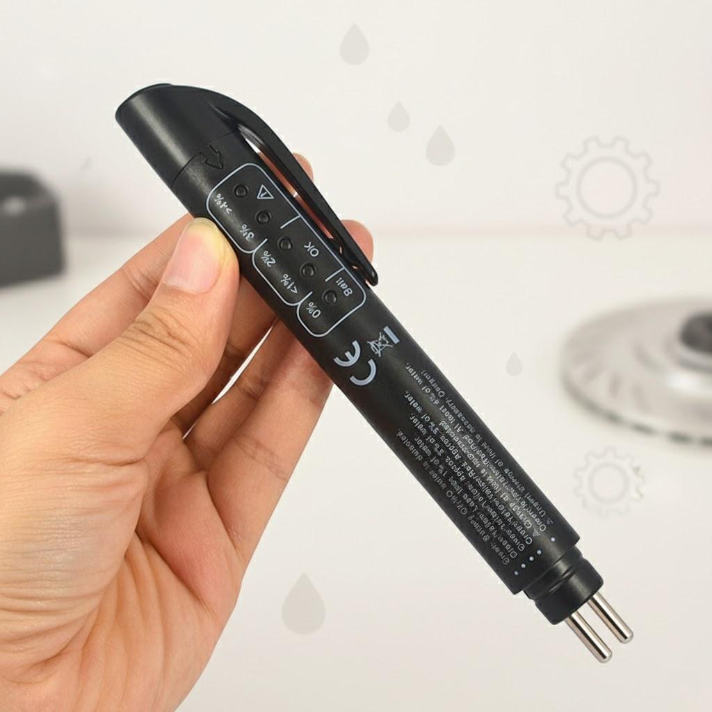 Универсальный цифровой тестер тормозной жидкости Автомобильный диагностический инструмент Точный анализатор качества масла