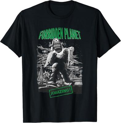 Forbidden Planet Robot Plakat Koszulka Unisex Koszulka