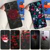 Red Rose Flower For Oppo A54 A57 S A78 A58 A98 A5 A9 A91 A15 A16 A17 A52 A72 A76 A96 A74 A94 A77 Phone Case