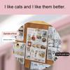 Aesthetic Sticker Scrapbooking Sticker Die-Cut Sticker Book Retro Stationery Sticker Japanese Styles Sticker