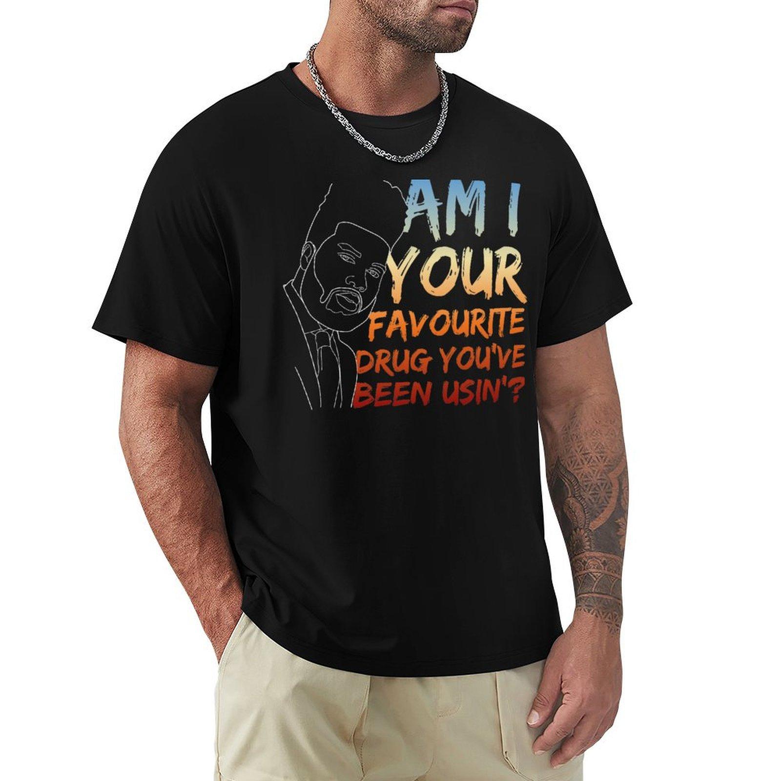 Khalid eleven lyrics T-Shirt blacks graphic t shirts summer 2025 mens t shirt graphic 4XL