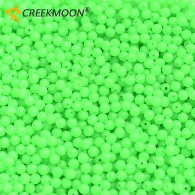 100pcs/lot Luminous Beads Shape Sea Fishing Beads Light Fluorescent Soft Lure Round Floating Float Tackles Accessories Premium Quality 3mm-12mm