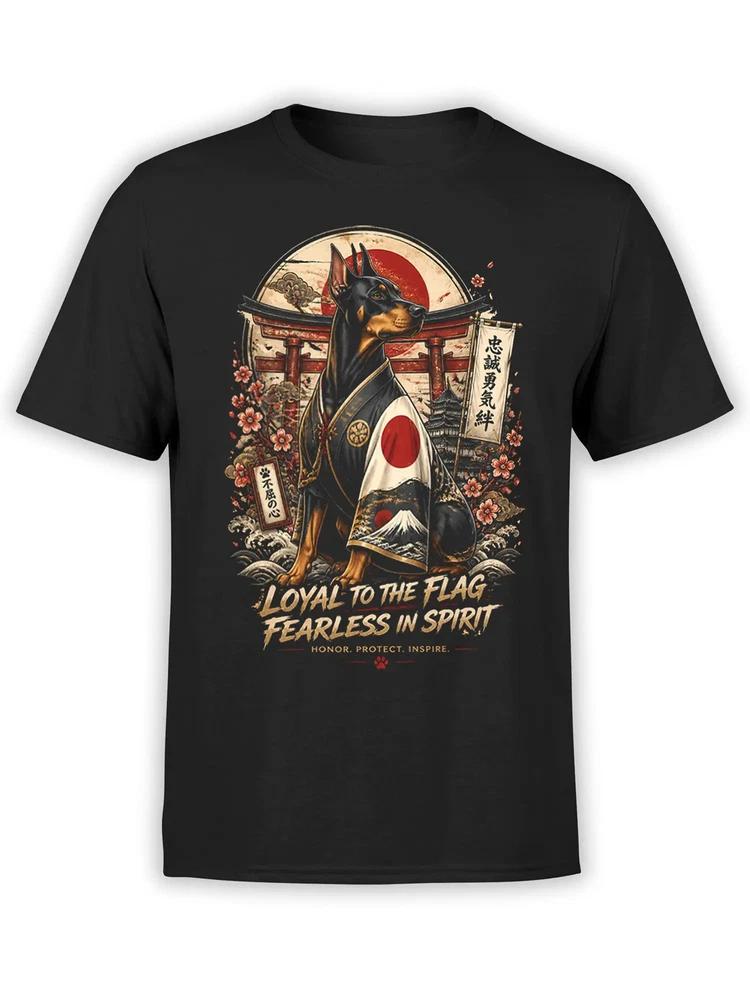 Samurai Guardian Doberunisex TShirt Unisex S