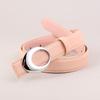 Womens Vintage Leather Belt Gold Buckle Dresses Jeans Fashion Accessory