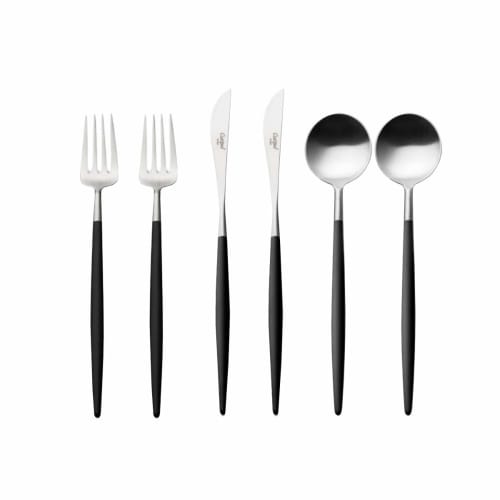 Cutipol GOA 6-Piece Dessert Set (2 Dessert Knives, 2 Forks, 2 Spoons)