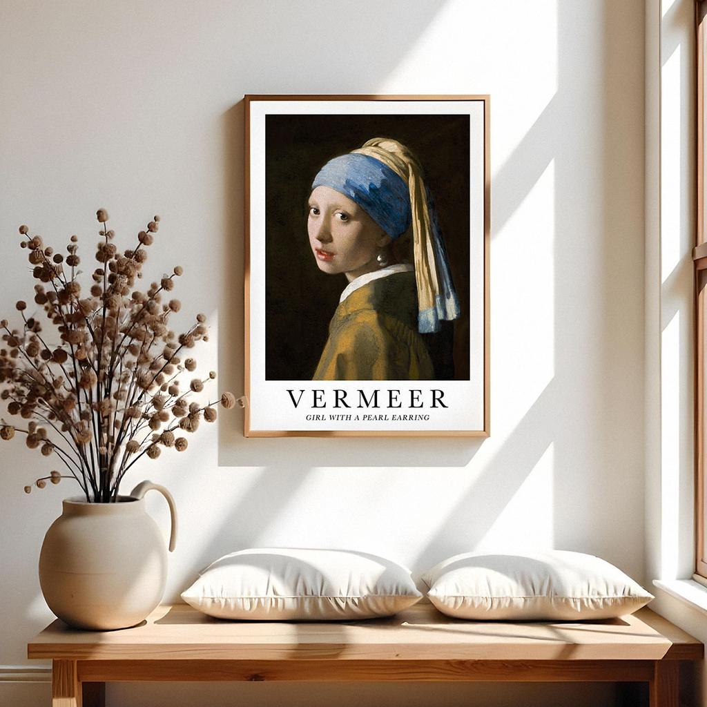 Poster Posters Vermeer Girl with a Pearl