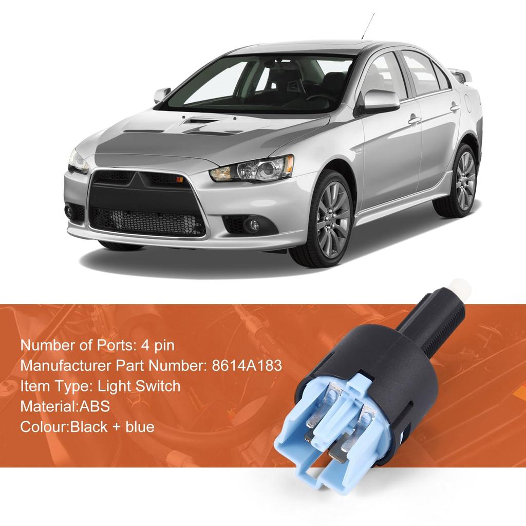 yixue Car Brake Stop Light Lamp Switch Fits Montero Diamante, 8614A183