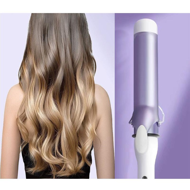 

New 40mm Curling Barrel 30 Seconds Fast Heating Curling Irons Korean Style Large Wave Curler Negative Ion Free From Hair