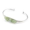 Hand-Wound Natural Amethyst Rough Stone Bracelet Bracelet, Adjustable B51