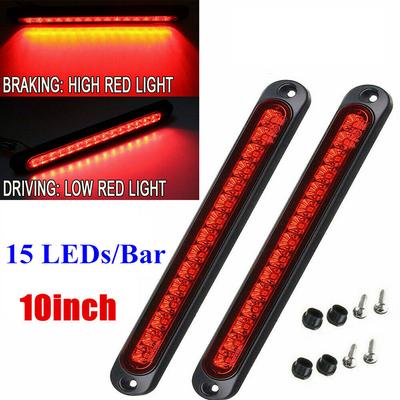 15 Led Sealed Trailer Truck&Lorry Stop Tail Rear  Stop Reverse Turn Brake Light Bar