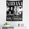 NNirvana Band Tapestry Sci Fi Print Wall Hanging Multi Size for Bedroom Dorm Living Room Home Decor Trendy Gift Idea
