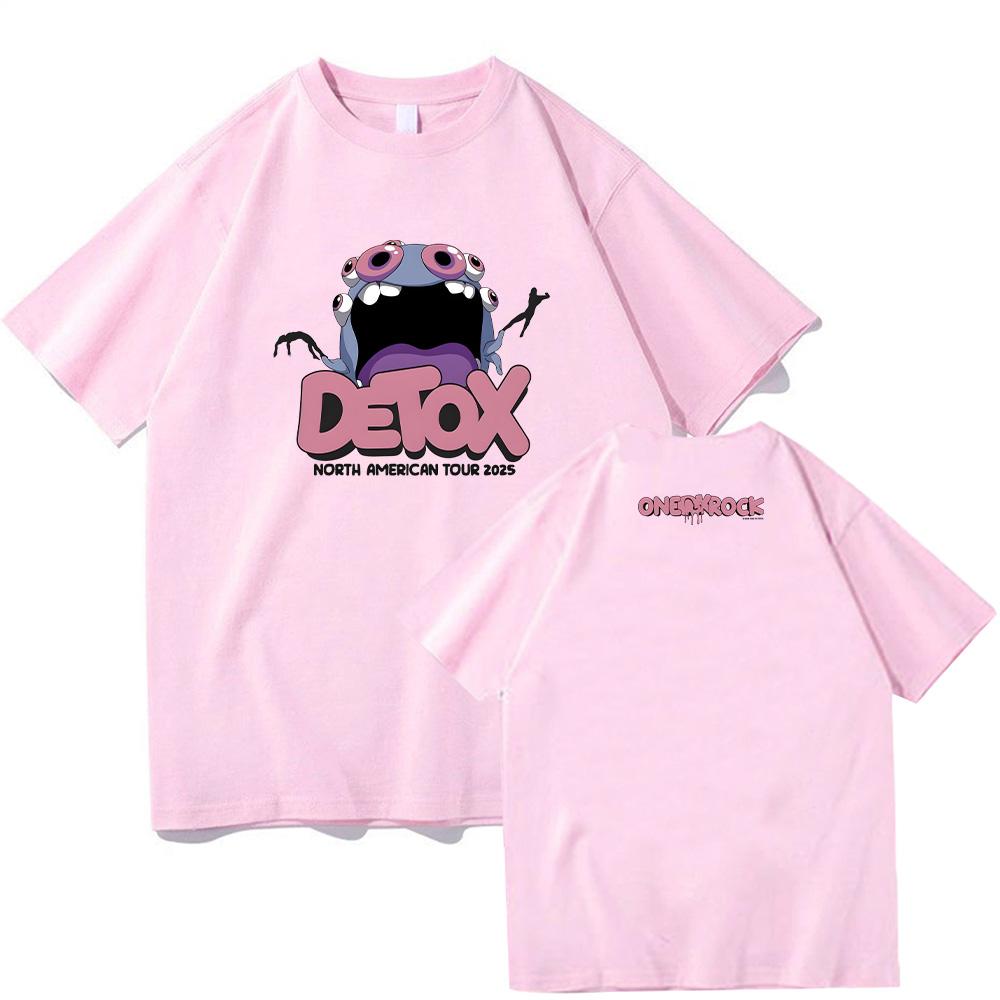 Rock Band ONE OK ROCK Monster Tee NORTH AMERICAN TOUR 2025 Clothing Men Women Fashion Hip Hop T-shirts Cotton Casual Streetwear