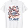 250 Anniversary USA Merchandise Women Patriotic 4th of July T-Shirt