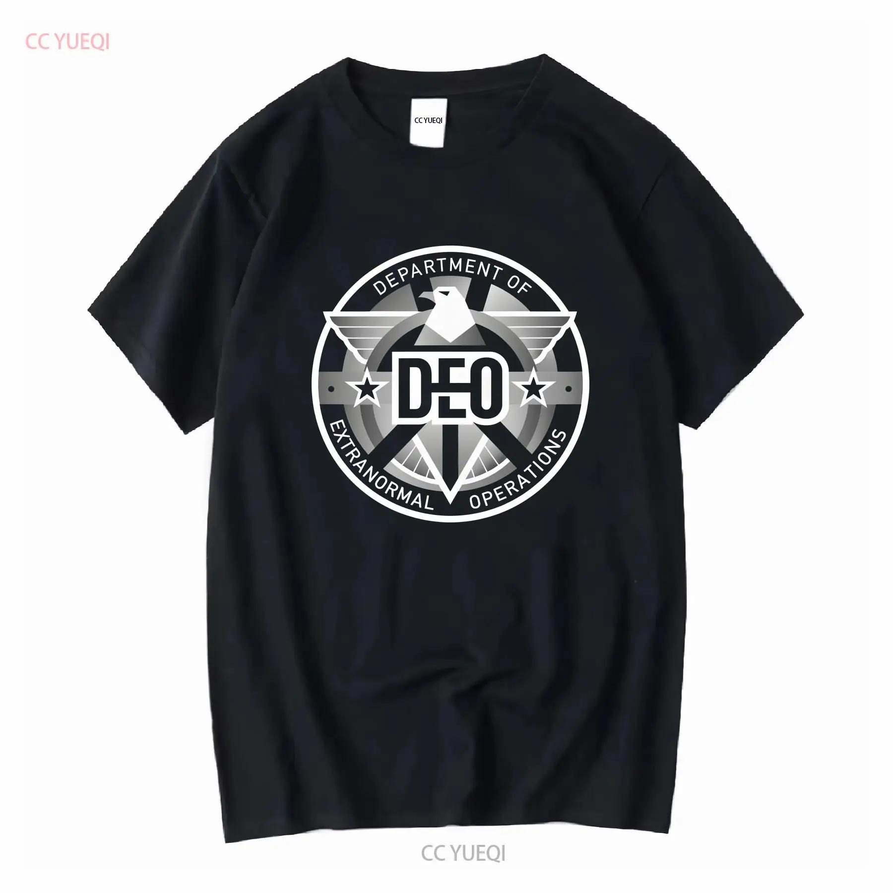 Supergirl TV Series DEO Womens T Shirt Vintage Washed Breathable Top For Everyday Wear Comfortable Slightly Designer Clothes S