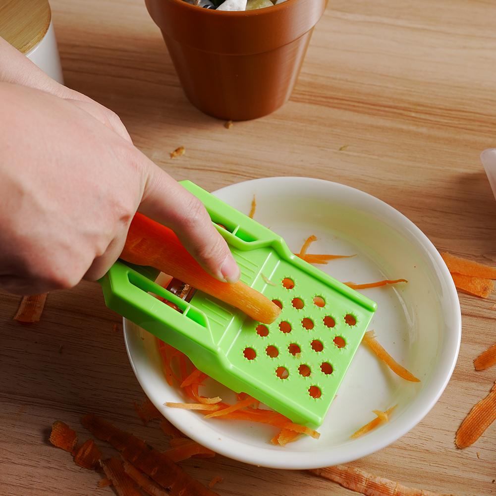 Multi Functional Fruit Vegetable Peeler 2-in-1 Fruit Slicer & Onion Chopper Tool Strips Steel Easy To Clean Kitchen Peeling Tool