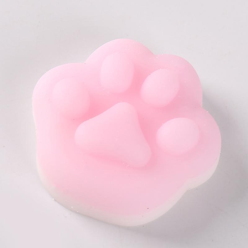 Simulated Cute Cat Claw Pinch Fun Creative Super Cute Little Animal Dumpling to Vent Stress and Reduce Stress Soft Rubber Toy