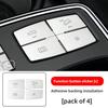 Suitable for Mercedes-Benz ML350 Interior GL400 GLE320 GLS Multi-function Mode Adjustment Protection Button Sticker Modification