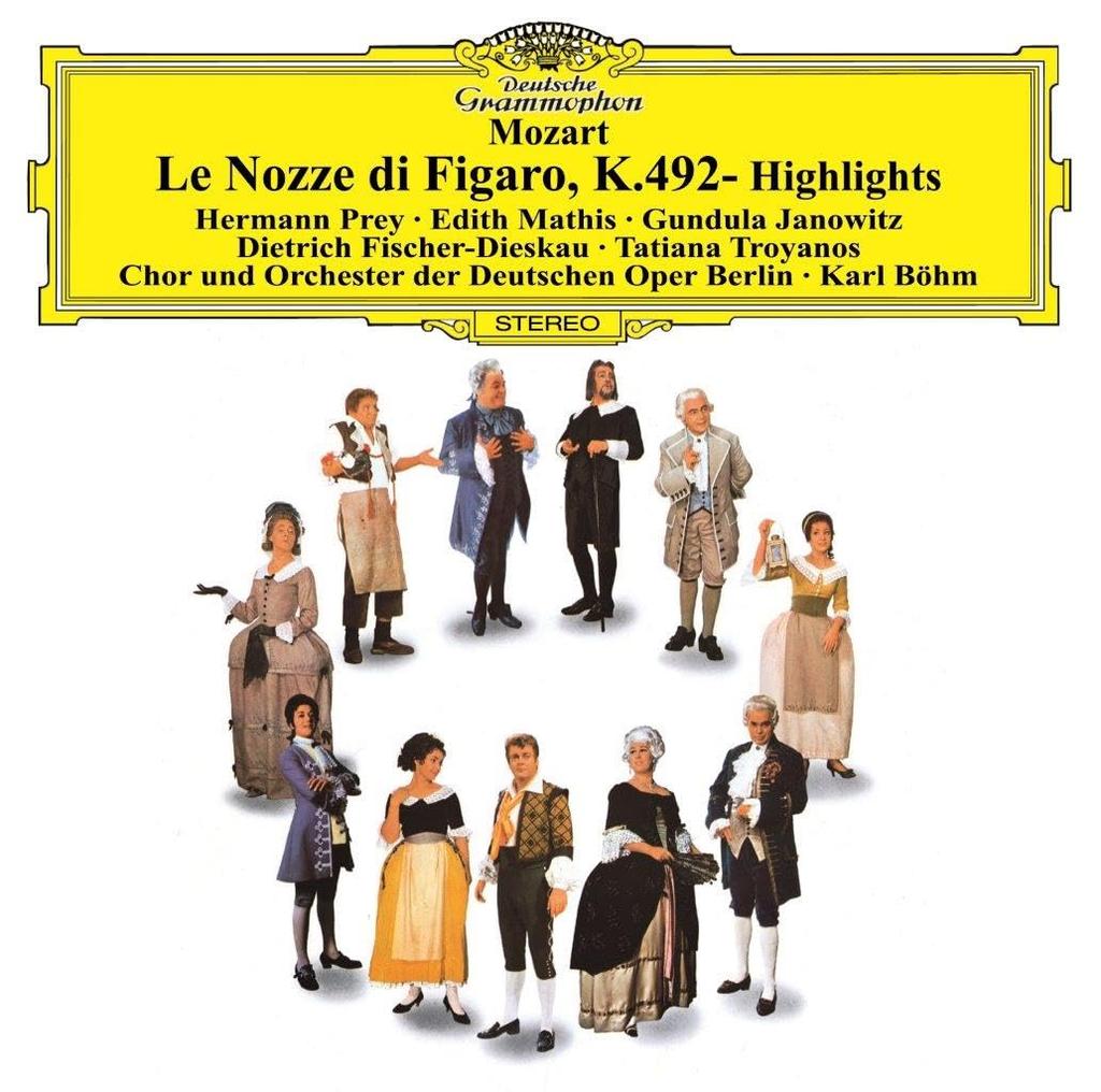 [Manufacturer's Bonus Included] Mozart: Highlights from The Marriage of Figaro (UHQCD) (Bonus: A5 Clear File (1 of 3 designs, chosen randomly))