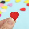 Party Decor DIY Wedding Ornaments Wooden Chips Confetti Slices Wood Crafts Hearts Shaped