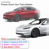 Front Grill Mesh Inserts for Tesla 2025 Model Y Juniper Launch Model 3 Bumper Protector Air Inlet Vent Grille Cover Accessories