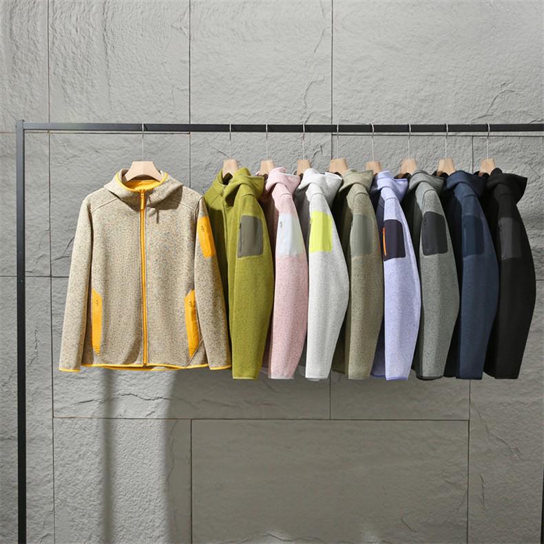 Bird-Inspired Fleece-Lined Jacket/Hoodie: Cozy Heat-Retaining Style for Couples This Autumn & Winter.