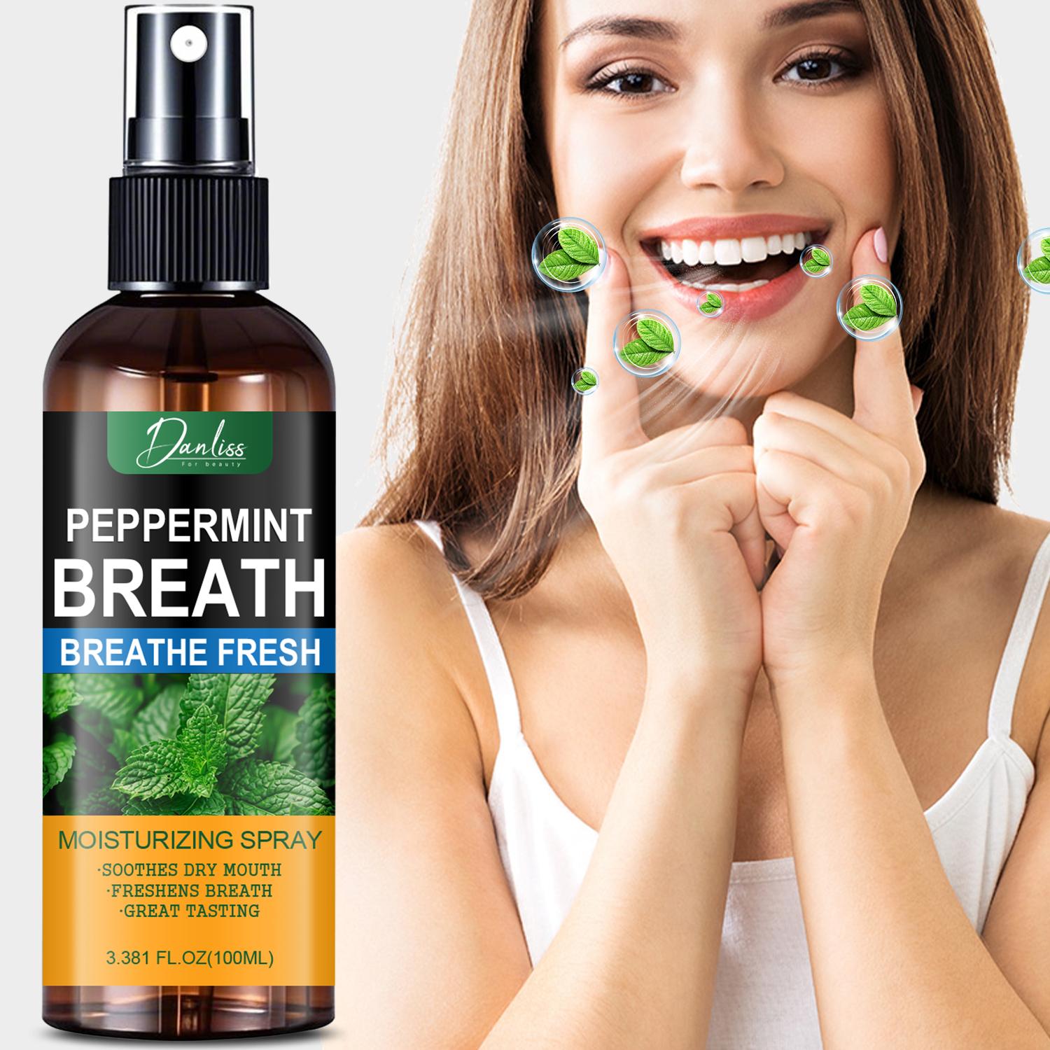 

Мятный освежающий спрей для дыхания - Освежает дыхание и успокаивает сухость во рту с отличным вкусом, 100 мл