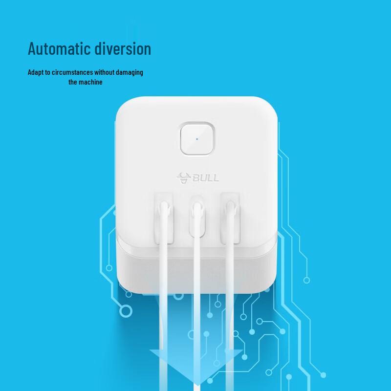 Gongniu Fast Charge Magic Cube Power Strip with USB-C and Wireless Charging