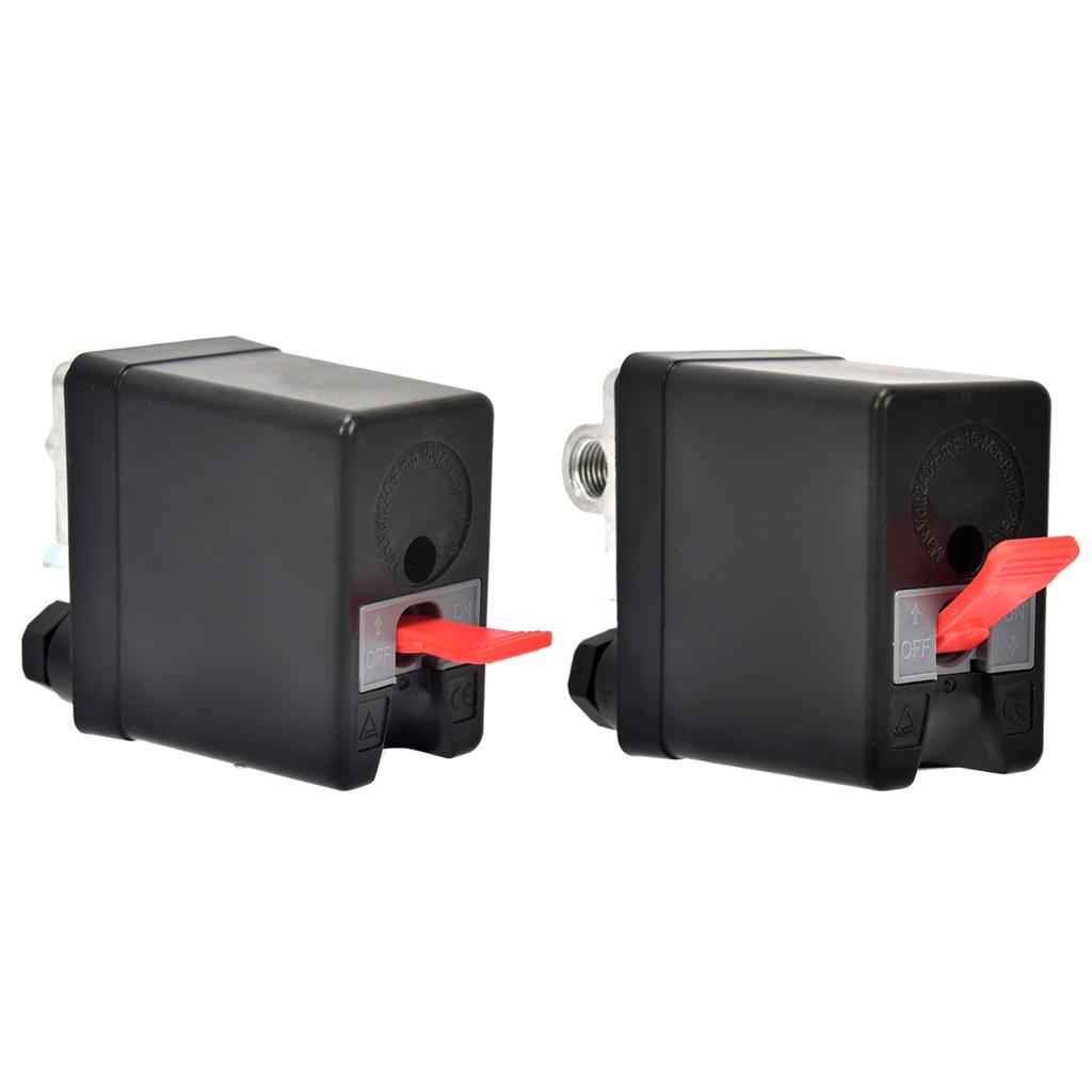 Automatic Air Compressor Pressure Device with Safety Feature and Strong Metal Frame Suitable for Production Applications