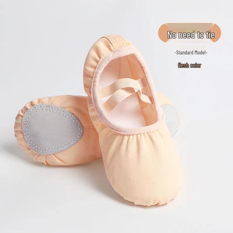 Women's Kindergarten Winter Dance Shoes - Lace-Free, Cat Paw Design for Students