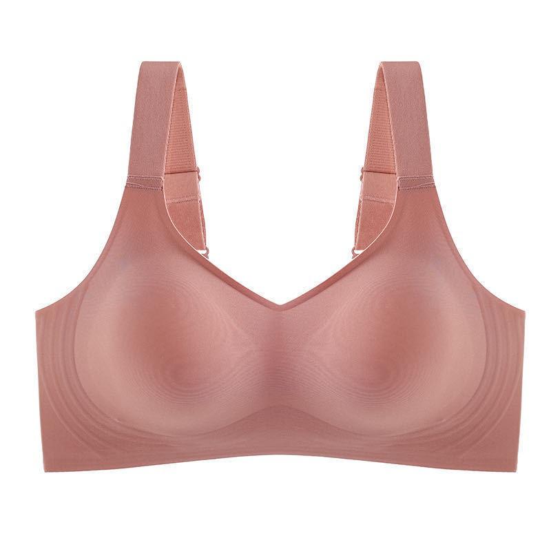 Women's Summer Seamless Breathable Lightweight Push-Up Bra - Anti-Sagging Design with Beautiful Back