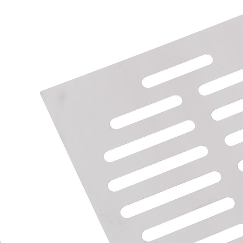 Odpływy podłogowe ze stali nierdzewnej Pokrywa siatkowa Kwadratowy otwór odpływowy Łapacz włosów pod prysznic Filtr Stoper Części metalowe do kuchni i łazienki