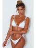 Sexy Tie-Up Three-Piece Bikini Swimwear for Women
