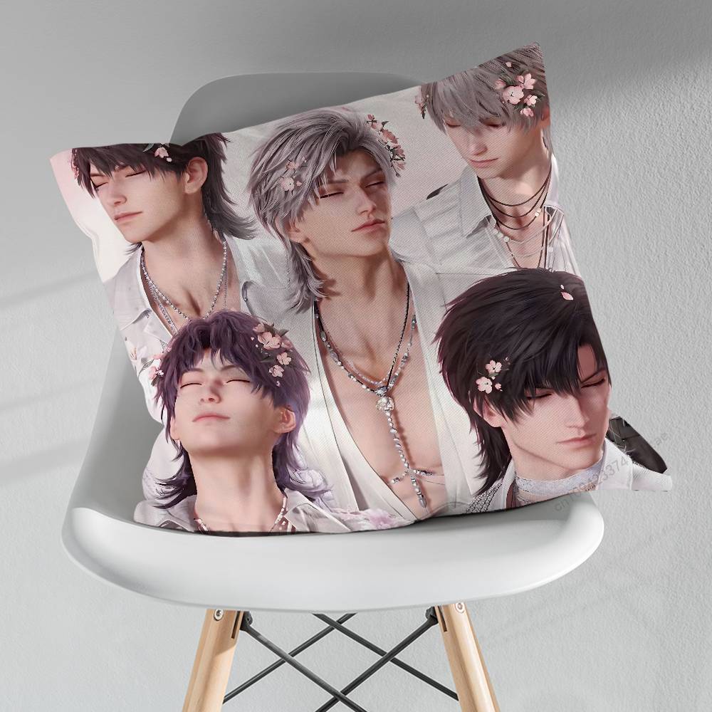 Game Love And Deepspace Pillow Case For 30x30cm45x45cm55x55cm For Home Bedroom Decoration And Protector