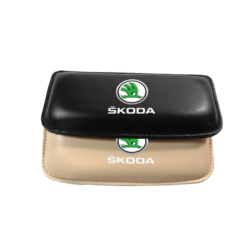 Car Knee Pad Interior Pillow pad Comfortable Cushion Memory Headrest For Skoda Sharp Sharp crystal Sharp Rapid speed Pye Ye Di usbn43