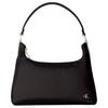 Metal Hardware Polyester Shoulder Bag Small Women's Black