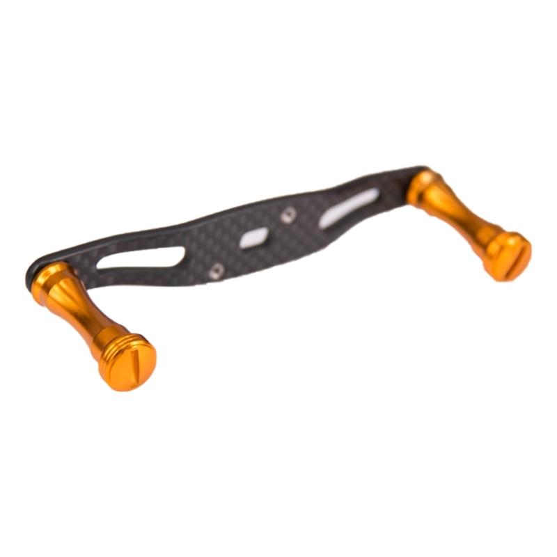 Carbon Fibers Double Handle Fishing Reel Power Handle Replacement Assembly Part Double Rocker Arm Fishing Reel Handle