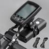 Adjustable Bike Speedometer Extension Holder Bicycles Headlight Cameras Stand Bicycles Handlebars Computer Brackets